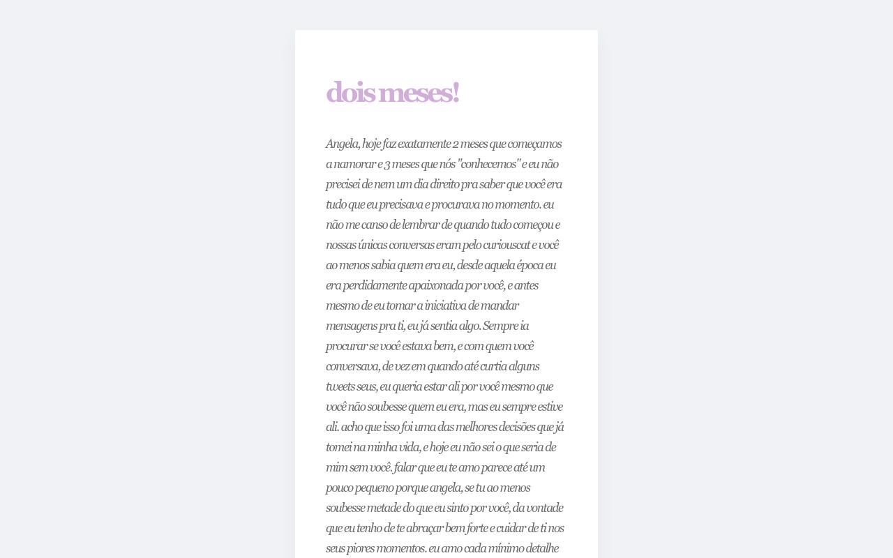 Carrd profile picture for @twomonths